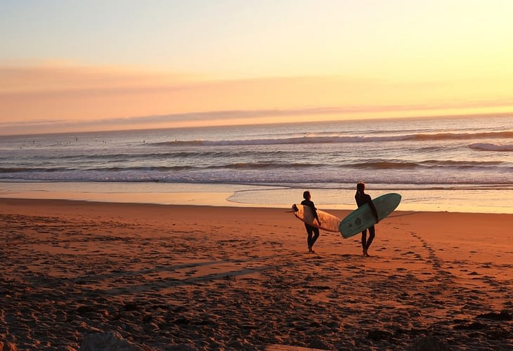 yoga and surfing