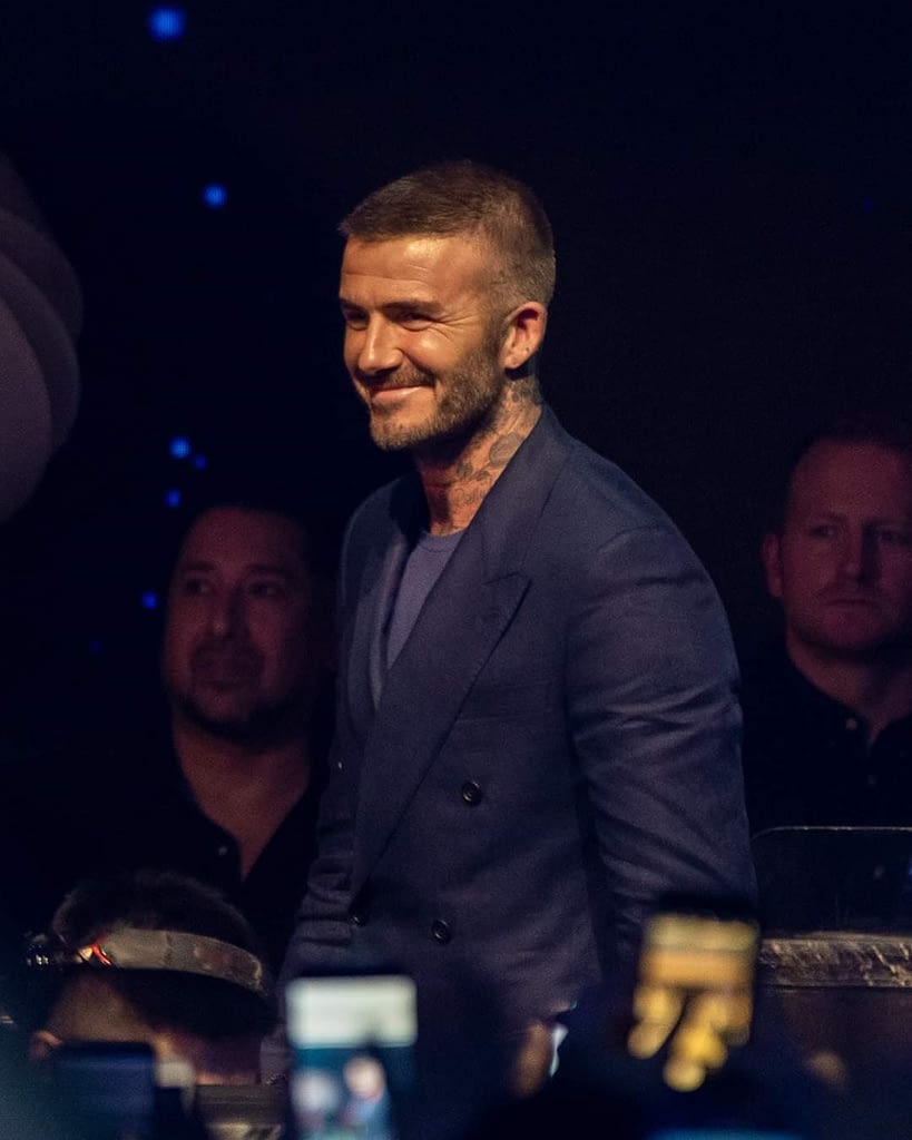 Men want to be like David Beckham